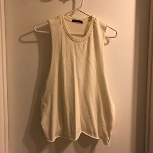 Brandy Melville ivory muscle tank